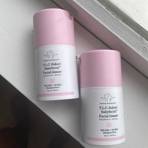 Two Full Size Drunk Elephant TCL Sukari Babyfacial (opened)
